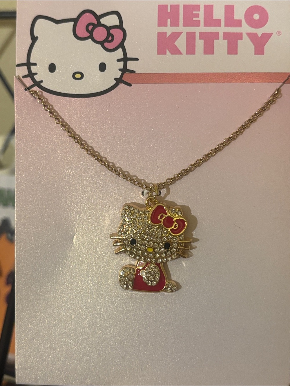 Hello Kitty Sparkly Necklace